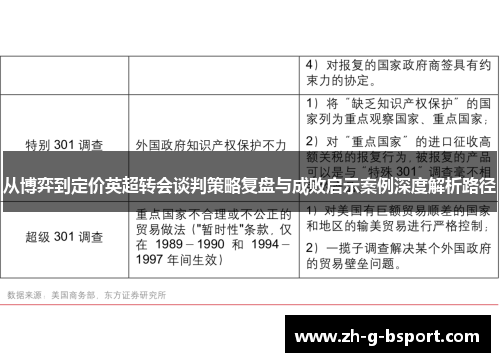 从博弈到定价英超转会谈判策略复盘与成败启示案例深度解析路径